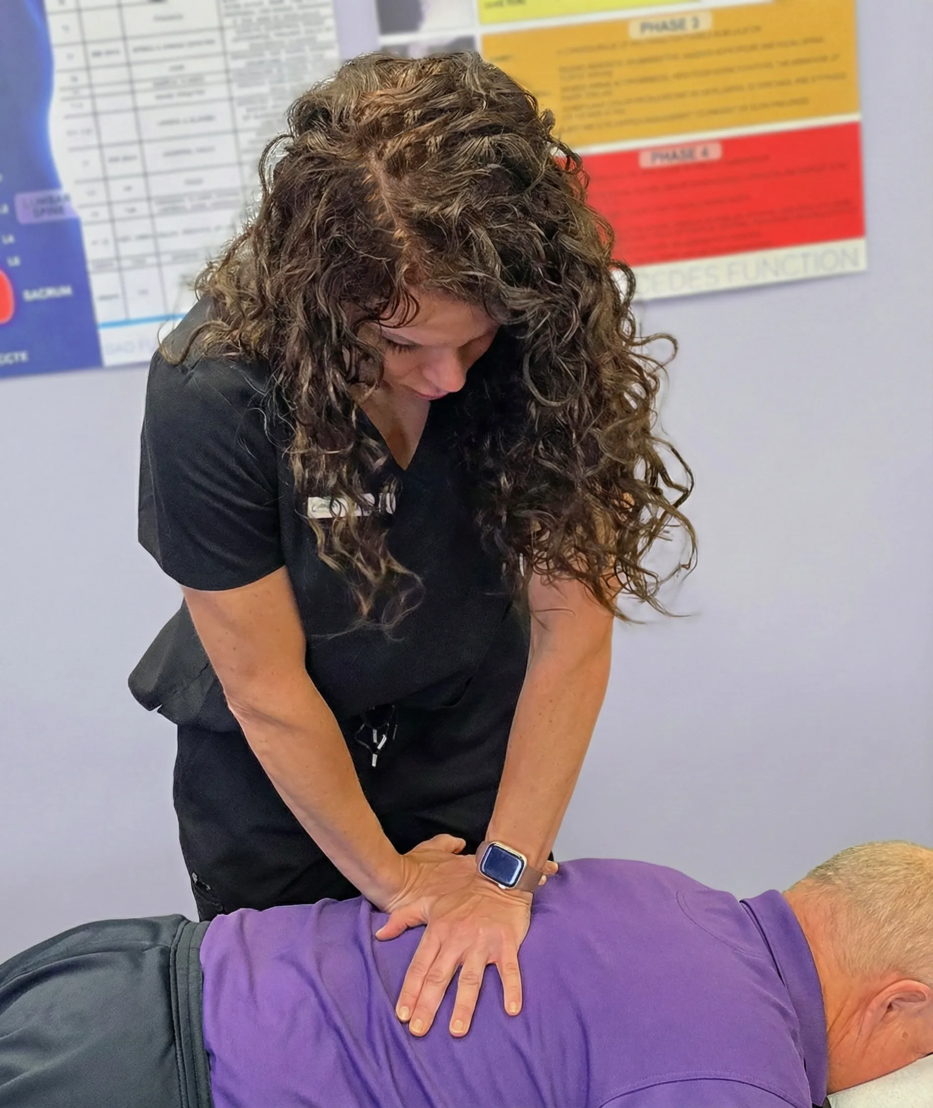 Drrachel back adjustment portrait | Nepute Wellness