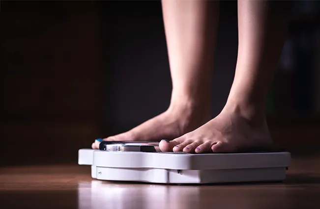 Weight gain scale | Nepute Wellness