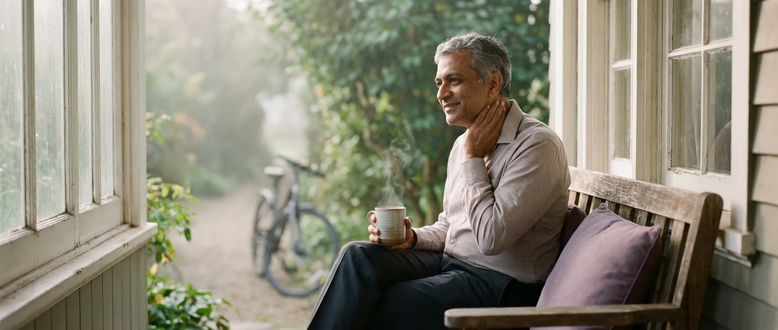 Tech Neck & Desk Pain benefits - functional medicine wellness approach. Nepute Wellness.